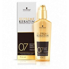 Schwarzkopf Professional  |  Supreme Keratin Boost Shine Drops Serum -       