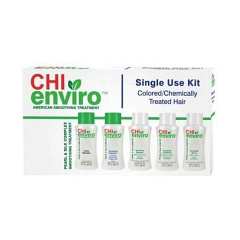 CHI&nbsp;&nbsp;|&nbsp;&nbsp;Enviro ����� ��� ����������, ��������� ������������ ����� - ENVIRO Single Use Kit-Colored/Chemically Treated Hair